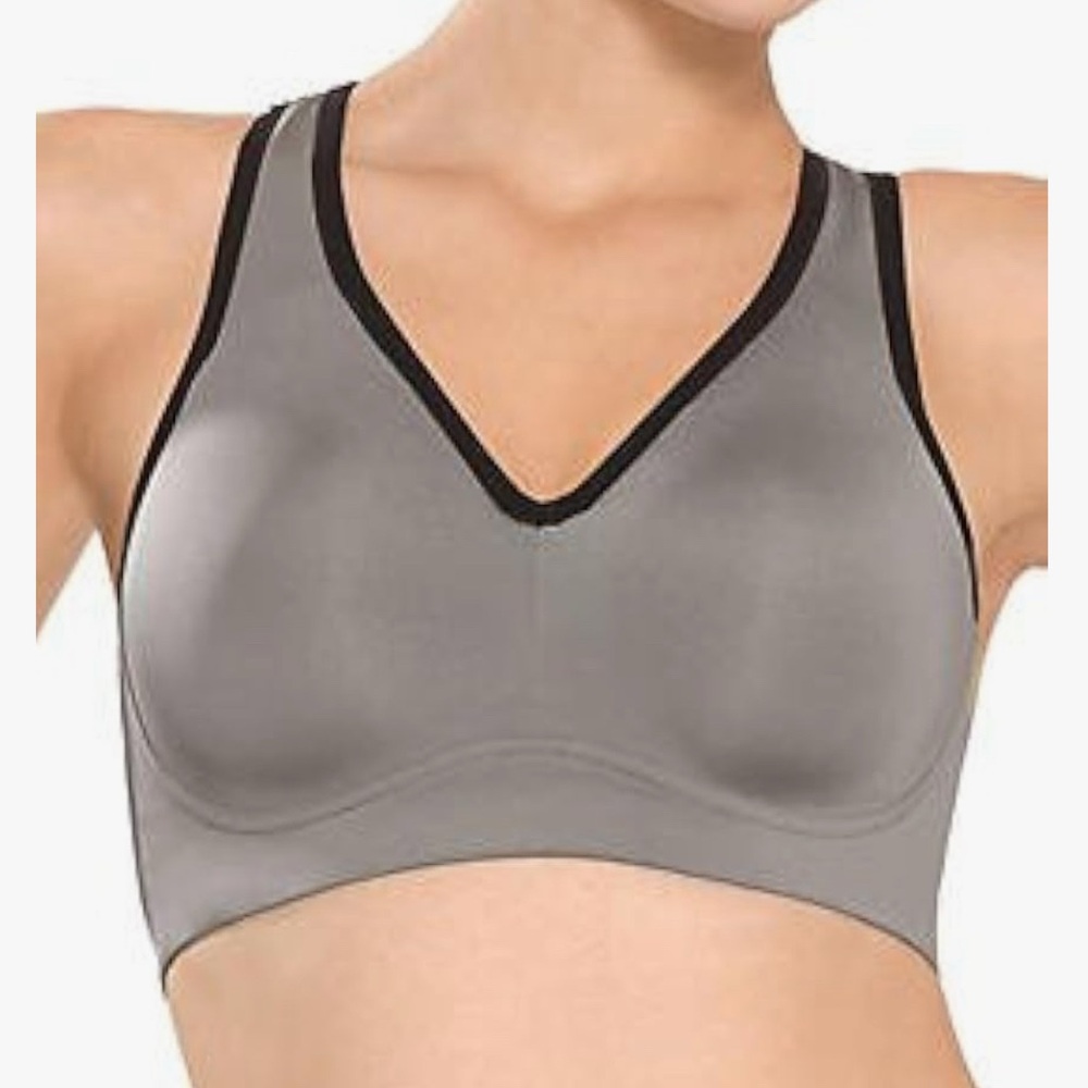 Natori Gray and Black Sports Bra